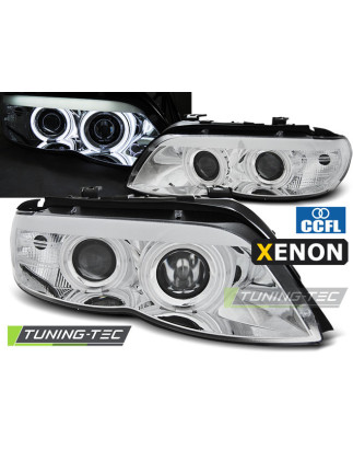 Fari Anteriori Angel Eyes per BMW X5 E53 11/2003-2006 (Cod. TT-LPBMD0)