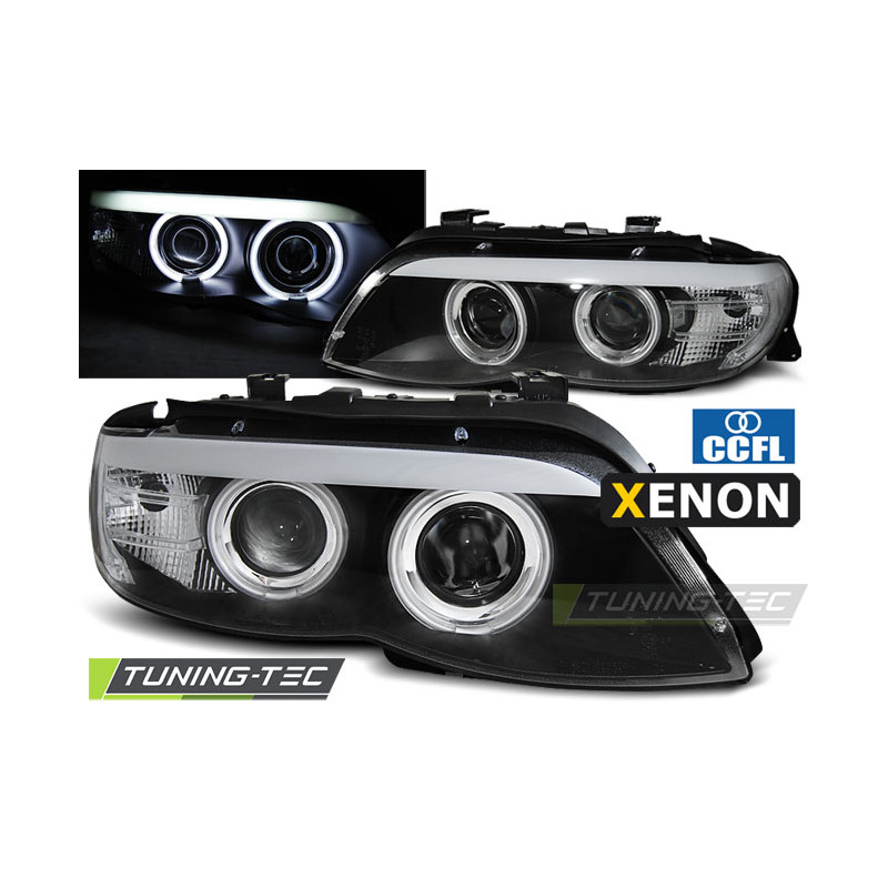 Fari Anteriori Angel Eyes per BMW X5 E53 11/2003-2006 (Cod. TT-LPBMD1)