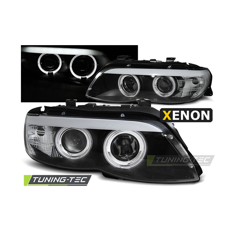 Fari Anteriori Angel Eyes per BMW X5 E53 11/2003-2006 (Cod. TT-LPBMC3)