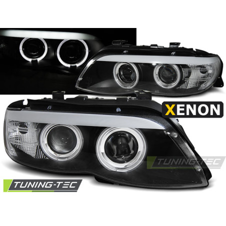 Fari Anteriori Angel Eyes per BMW X5 E53 11/2003-2006 (Cod. TT-LPBMC3)