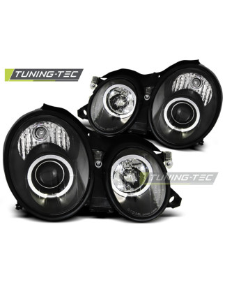 Fari Anteriori Angel Eyes per Mercedes-Benz W208 Clk 03/1997-04/2002 (Cod. TT-LPME28)