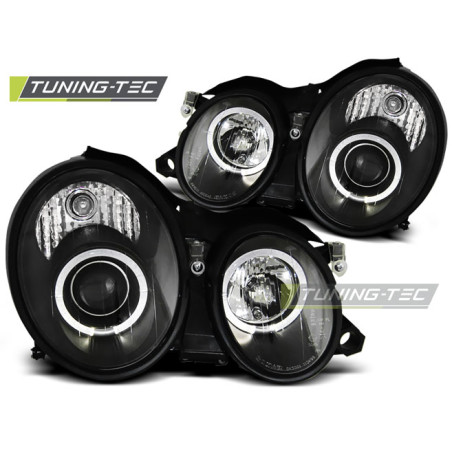 Fari Anteriori Angel Eyes per Mercedes-Benz W208 Clk 03/1997-04/2002 (Cod. TT-LPME28)