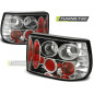 Fanali Posteriori Cromato per Opel Astra F 09/1991-08/1997 (Cod. TT-LTOP12)