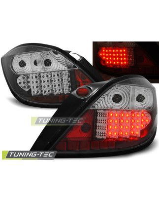 Fanali Posteriori LED Nero per Opel Astra H 5D 03/2004-2009 (Cod. TT-LDOP13)