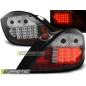 Fanali Posteriori LED Nero per Opel Astra H 5D 03/2004-2009 (Cod. TT-LDOP13)