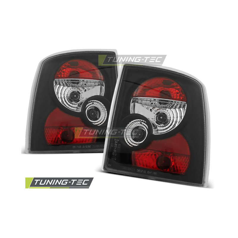 Fanali Posteriori Nero per Opel Vectra a 09/1988-10/1995 (Cod. TT-LTOP17)