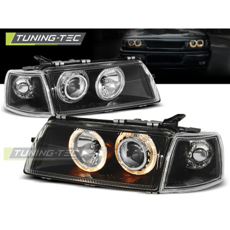 Fari Anteriori Angel Eyes per Opel Vectra a 09/1988-10/1995 (Cod. TT-LPOP08)