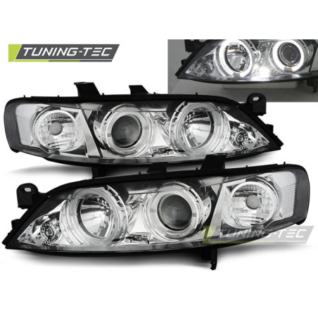 Fari Anteriori Angel Eyes per Opel Vectra B 11/1995-12/1998 (Cod. TT-LPOP20)