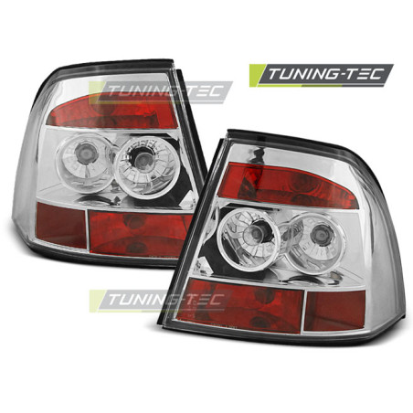 Fanali Posteriori Cromato per Opel Vectra B 11/1995-12/1998 (Cod. TT-LTOP03)