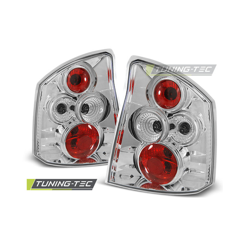 Fanali Posteriori Cromato per Opel Vectra C 04/2002-2008 (Cod. TT-LTOP04)