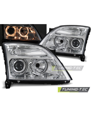 Fari Anteriori Angel Eyes per Opel Vectra C 04/2002-08/2005 (Cod. TT-LPOP25)
