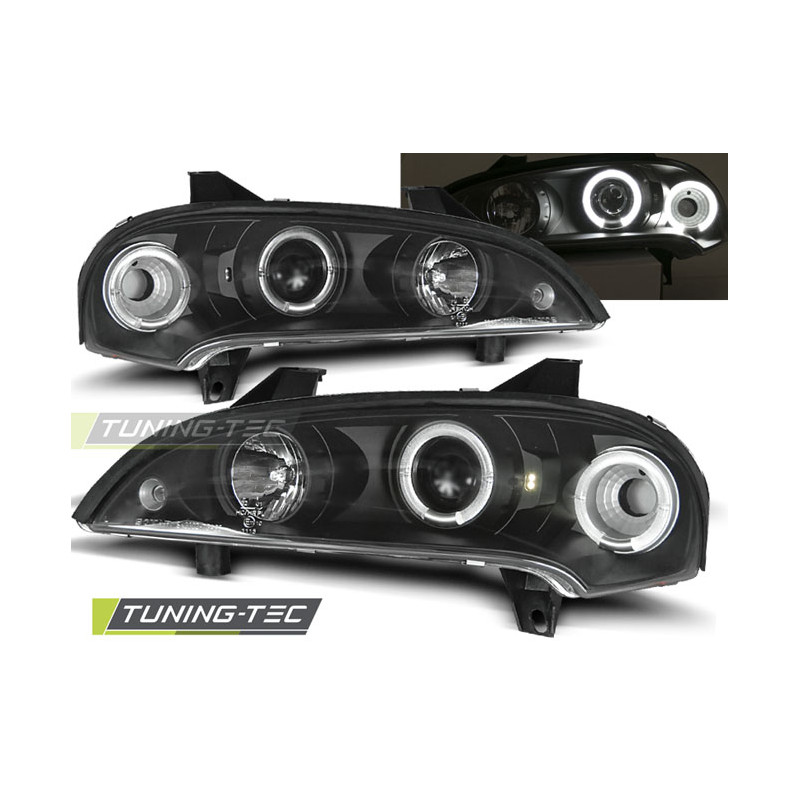 Fari Anteriori Angel Eyes per Opel Tigra 09/1994-12/2000 (Cod. TT-LPOP10)