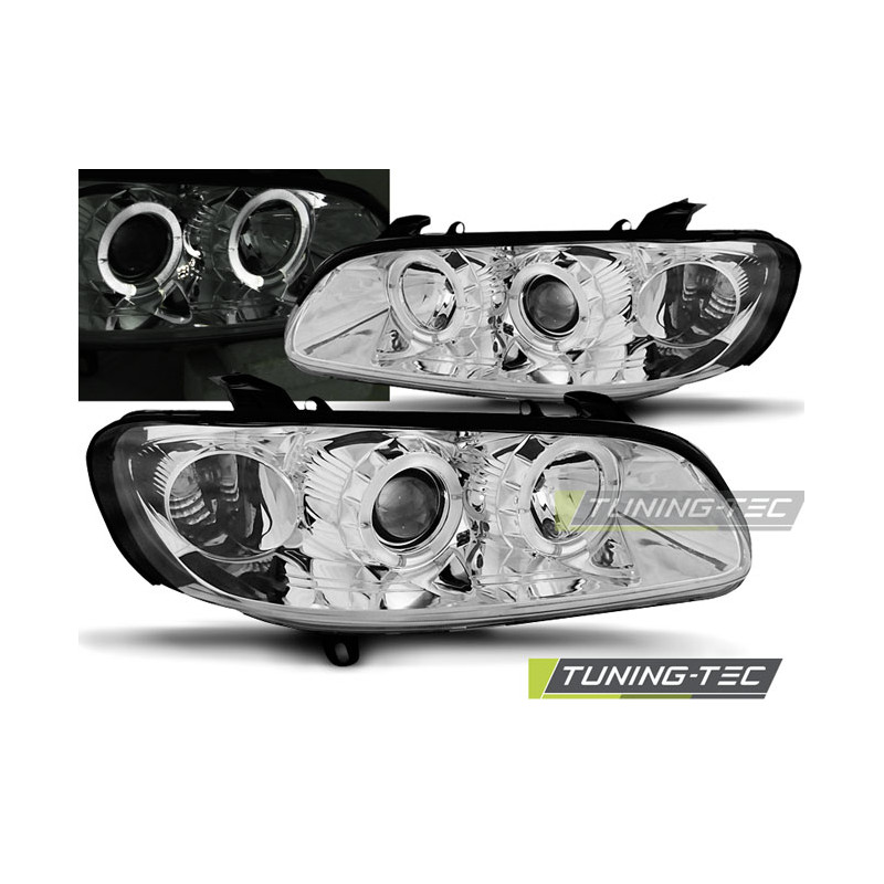 Fari Anteriori Angel Eyes per Opel Omega B 04/1994-08/1999 (Cod. TT-LPOP35)