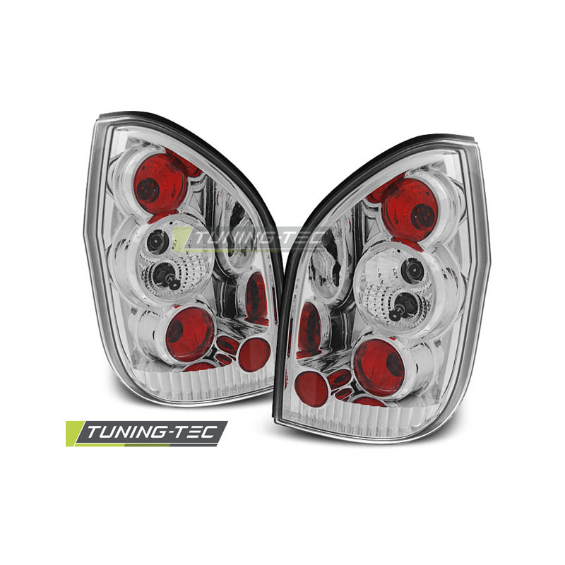 Fanali Posteriori Cromato per Opel Zafira 04/1999-06/2005 (Cod. TT-LTOP19)