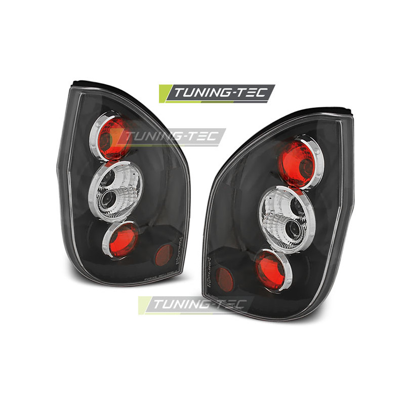Fanali Posteriori Nero per Opel Zafira 04/1999-06/2005 (Cod. TT-LTOP33)