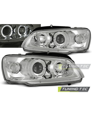 Fari Anteriori Angel Eyes per Peugeot 106 08/1996-2003 (Cod. TT-LPPE01)