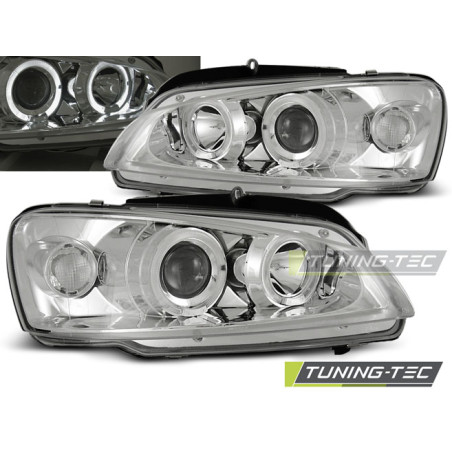Fari Anteriori Angel Eyes per Peugeot 106 08/1996-2003 (Cod. TT-LPPE01)