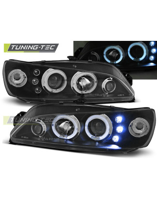 Fari Anteriori Angel Eyes per Peugeot 306 05/1997-03/2001 (Cod. TT-LPPE17)