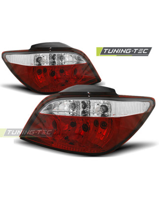 Fanali Posteriori Rosso/bianco per Peugeot 307 04/2001-2007 (Cod. TT-LTPE19)