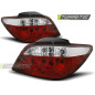 Fanali Posteriori Rosso/bianco per Peugeot 307 04/2001-2007 (Cod. TT-LTPE19)