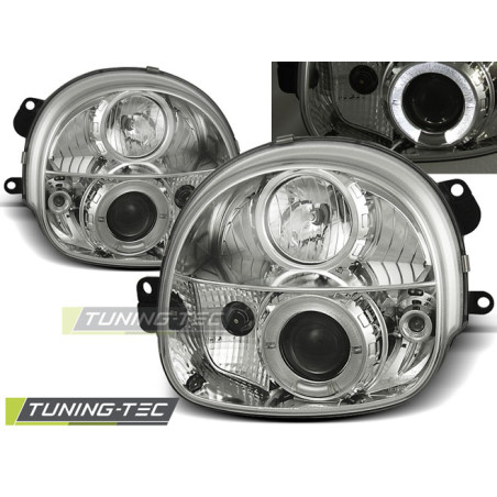 Fari Anteriori Angel Eyes per Renault Twingo 03/1993-09/1998 (Cod. TT-LPRE03)