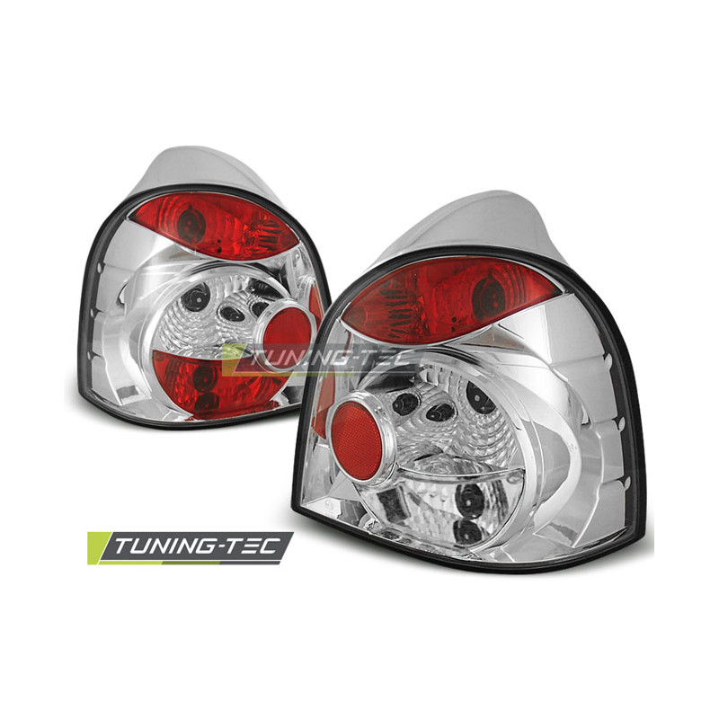 Fanali Posteriori Cromato per Renault Twingo 03/1993-2007 (Cod. TT-LTRE02)