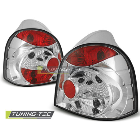 Fanali Posteriori Cromato per Renault Twingo 03/1993-2007 (Cod. TT-LTRE02)