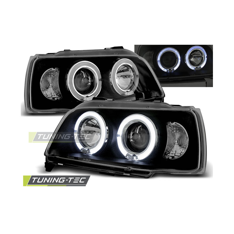 Fari Anteriori Angel Eyes per Renault Clio 06/1990-1995 (Cod. TT-LPRE02)