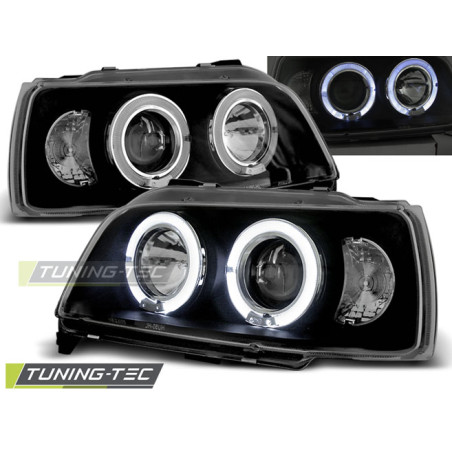 Fari Anteriori Angel Eyes per Renault Clio 06/1990-1995 (Cod. TT-LPRE02)