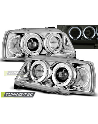 Fari Anteriori Angel Eyes per Renault Clio 06/1990-1995 (Cod. TT-LPRE01)