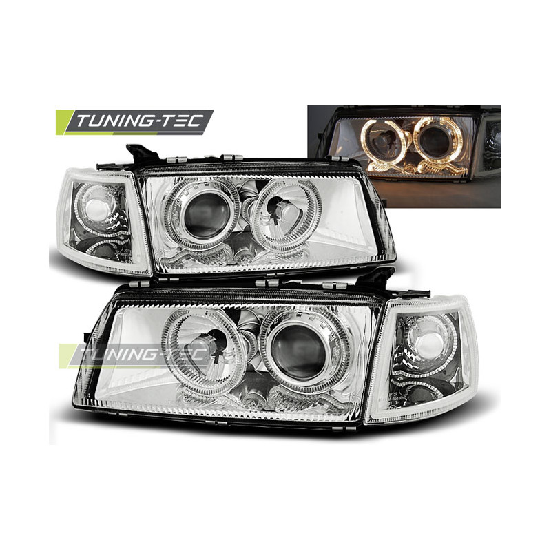 Fari Anteriori Angel Eyes per Opel Vectra a 09/1988-10/1995 (Cod. TT-LPOP09)