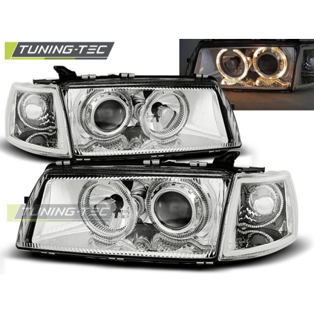 Fari Anteriori Angel Eyes per Opel Vectra a 09/1988-10/1995 (Cod. TT-LPOP09)