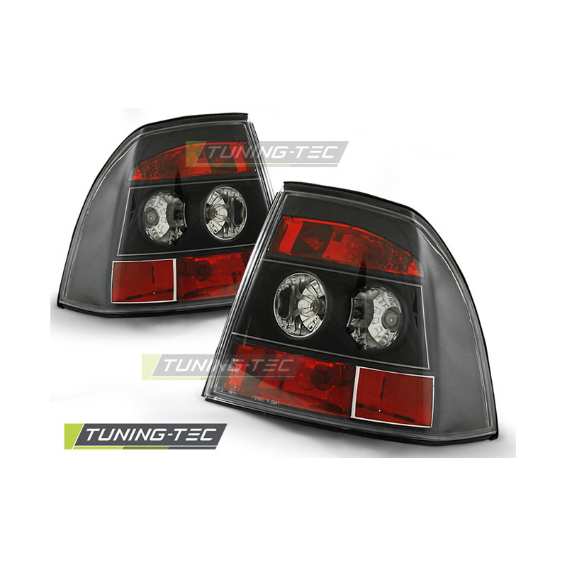 Fanali Posteriori Nero per Opel Vectra B 11/1995-12/1998 (Cod. TT-LTOP11)
