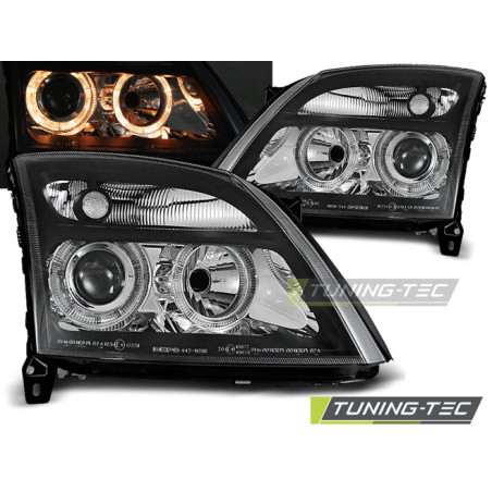 Fari Anteriori Angel Eyes per Opel Vectra C 04/2002-08/2005 (Cod. TT-LPOP33)