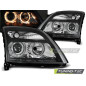 Fari Anteriori Angel Eyes per Opel Vectra C 04/2002-08/2005 (Cod. TT-LPOP33)