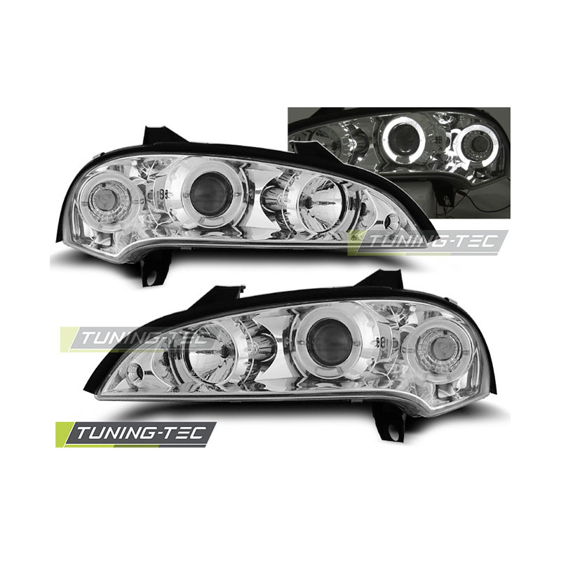 Fari Anteriori Angel Eyes per Opel Tigra 09/1994-12/2000 (Cod. TT-LPOP11) Fari Anteriori Angel Eyes per Opel Tigra 09/1994-12/2000 (Cod. TT-LPOP11)