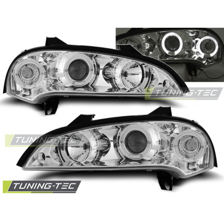 Fari Anteriori Angel Eyes per Opel Tigra 09/1994-12/2000 (Cod. TT-LPOP11)