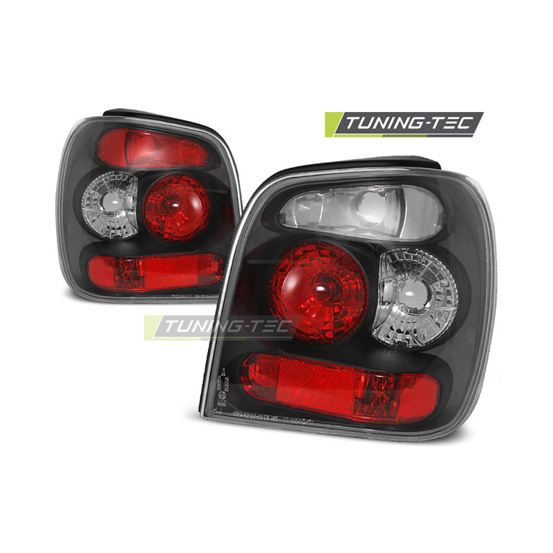 Fanali Posteriori Nero per Volkswagen Polo 6N 10/1994-09/1999 (Cod. TT-LTVW23)