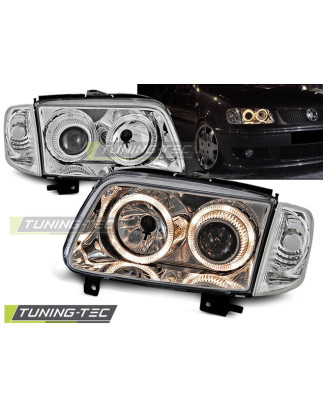 Fari Anteriori Angel Eyes per Volkswagen Polo 6N2 10/1999-10/2001 (Cod. TT-LPVW57)