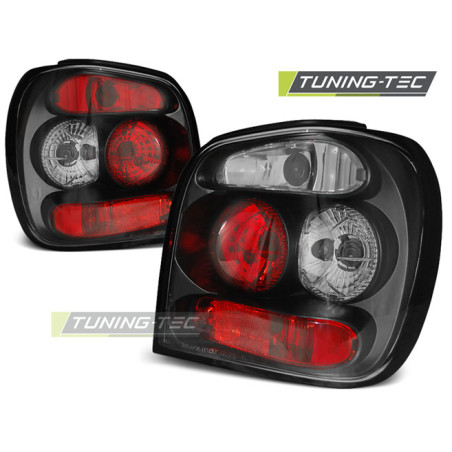 Fanali Posteriori Nero per Volkswagen Polo 6N2 10/1999-10/2001 (Cod. TT-LTVW27)