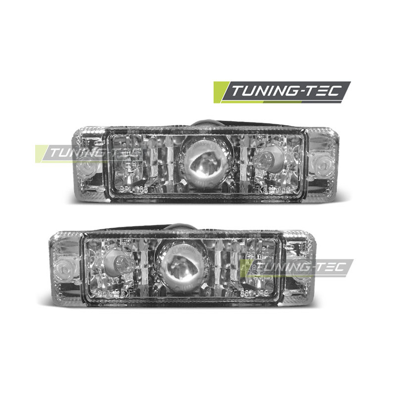 Indicatori Anteriori Cromato per Volkswagen Golf 1 2/JETTA/POLO 86C (Cod. TT-KPVW05)