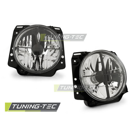 Fari Anteriori Cromato per Volkswagen Golf 2 08/1983-08/1991 (Cod. TT-LPVW08)