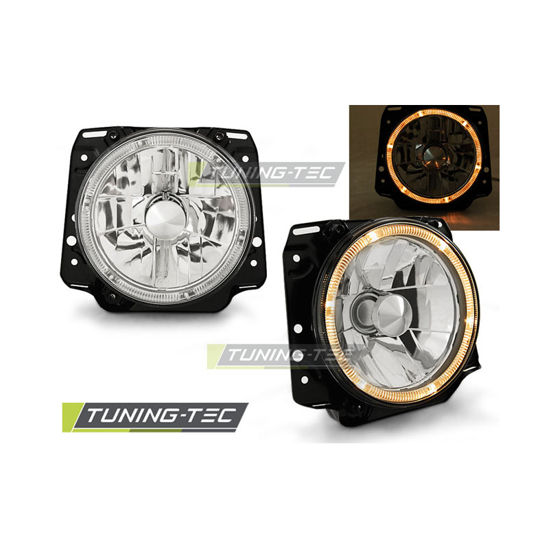 Fari Anteriori Angel Eyes per Volkswagen Golf Ii 2 08/1983-08/1991 (Cod. TT-LPVW21)