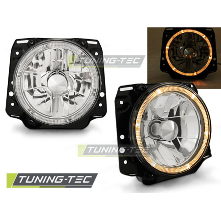 Fari Anteriori Angel Eyes per Volkswagen Golf Ii 2 08/1983-08/1991 (Cod. TT-LPVW21)