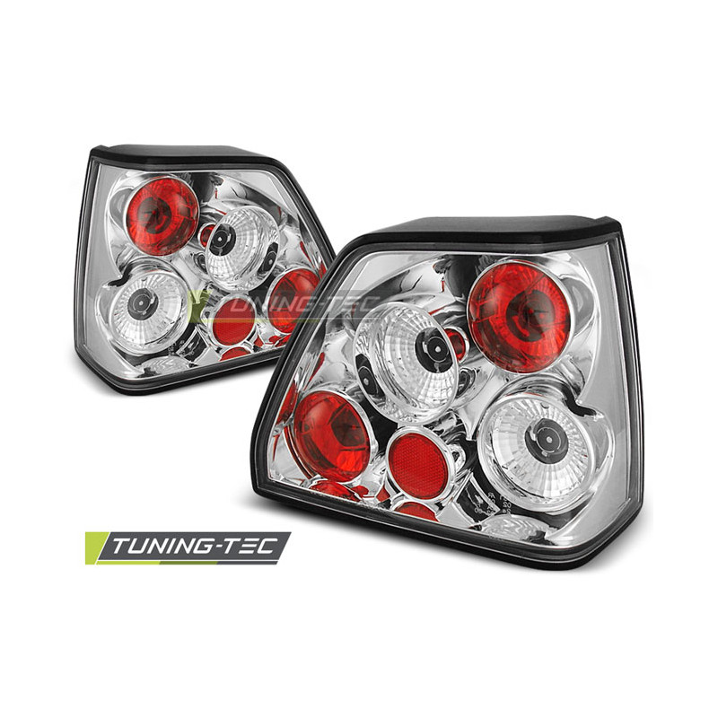 Fanali Posteriori Cromato per Volkswagen Golf 2 08/1983-08/1991 (Cod. TT-LTVW31)