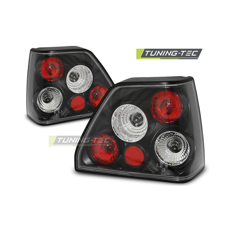 Fanali Posteriori Nero per Volkswagen Golf 2 08/1983-08/1991 (Cod. TT-LTVW74)