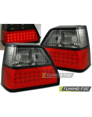 Fanali Posteriori LED Rosso Fumé per Volkswagen Golf 2 08/1983-08/1991 (Cod. TT-LDVW34)