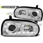 Fari Anteriori Luci Diurne Cromato per Volkswagen Golf 3 09/1991-08/1997 (Cod. TT-LPVW39)