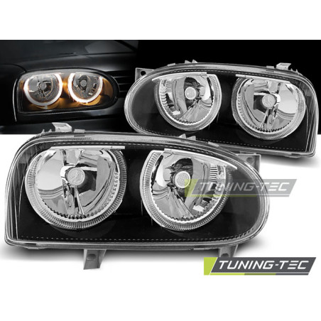 Fari Anteriori Angel Eyes per Volkswagen Golf 3 09/1991-08/1997 (Cod. TT-LPVW29)