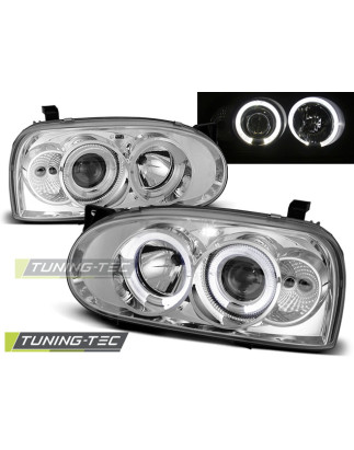 Fari Anteriori Angel Eyes per Volkswagen Golf 3 09/1991-08/1997 (Cod. TT-LPVW02)